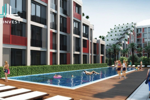 آپارتمان در  Antalya ، امارات متحده عربی 1 خوابه ، 45 متر مربع.  شماره 52717 - 9