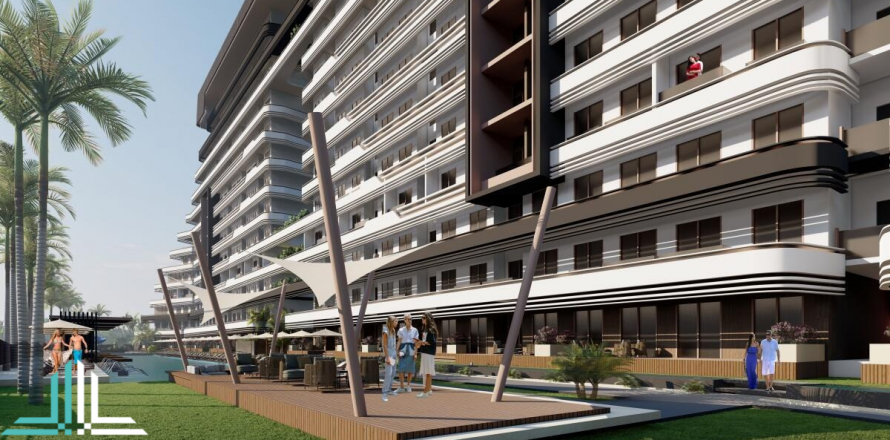 آپارتمان در  Antalya ، امارات متحده عربی 1 خوابه ، 87 متر مربع.  شماره 53098