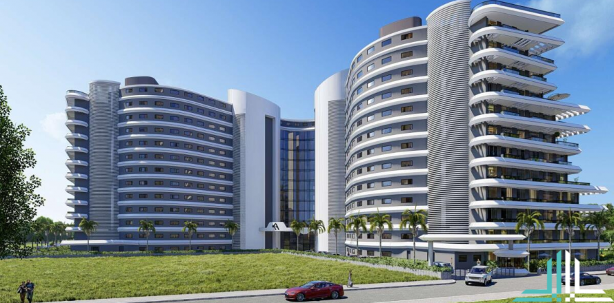 آپارتمان در  Antalya ، امارات متحده عربی 1 خوابه ، 88 متر مربع.  شماره 53587