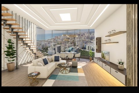 آپارتمان در  Alanya ، امارات متحده عربی 1 خوابه ، 56 متر مربع.  شماره 51455 - 15