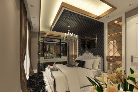 آپارتمان در  Alanya ، امارات متحده عربی 1 خوابه ، 58 متر مربع.  شماره 51479 - 8