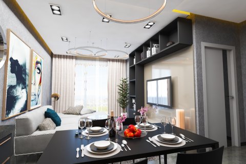 آپارتمان در  Alanya ، امارات متحده عربی 1 خوابه ، 62 متر مربع.  شماره 51485 - 10