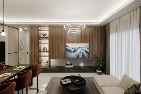 آپارتمان در Tosmur،  Alanya ، امارات متحده عربی 1 خوابه ، 62 متر مربع.  شماره 52524 - 12