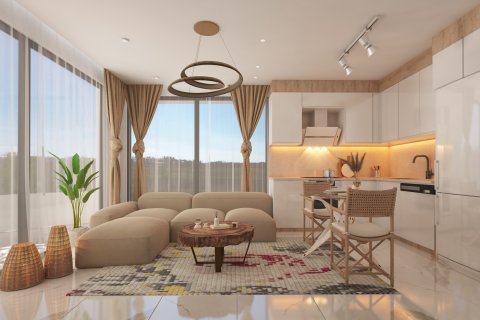 آپارتمان در  Alanya ، امارات متحده عربی 1 خوابه ، 47 متر مربع.  شماره 52571 - 18