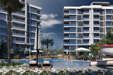 آپارتمان در  Antalya ، امارات متحده عربی 1 خوابه ، 72 متر مربع.  شماره 50871 - 1