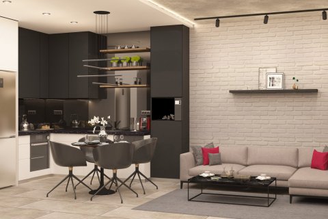 آپارتمان در  Alanya ، امارات متحده عربی 1 خوابه ، 60 متر مربع.  شماره 52284 - 17