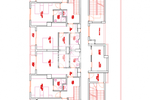 آپارتمان در  Mahmutlar ، امارات متحده عربی 1 خوابه ، 55 متر مربع.  شماره 47486 - 23
