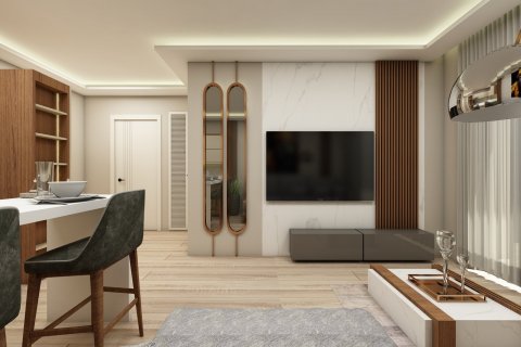 آپارتمان در Demirtas،  Alanya ، امارات متحده عربی 1 خوابه ، 52 متر مربع.  شماره 52289 - 15
