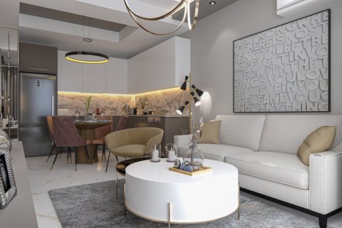 آپارتمان در  Avsallar ، امارات متحده عربی 1 خوابه ، 47.5 متر مربع.  شماره 52224 - 24