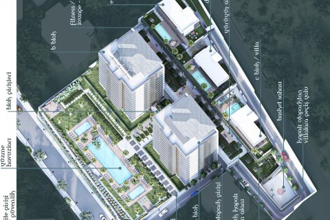 آپارتمان در  Izmir ، امارات متحده عربی 3 خوابه ، 153 متر مربع.  شماره 52445 - 24