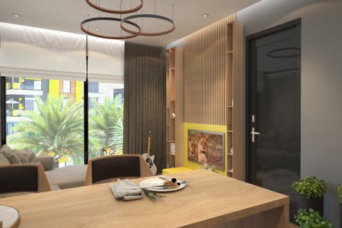 آپارتمان در  Alanya ، امارات متحده عربی 1 خوابه ، 53 متر مربع.  شماره 51484 - 13