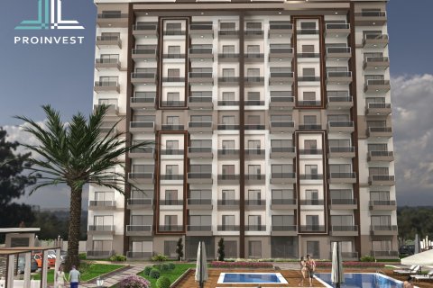 آپارتمان در  Alanya ، امارات متحده عربی 1 خوابه ، 55 متر مربع.  شماره 52419 - 9