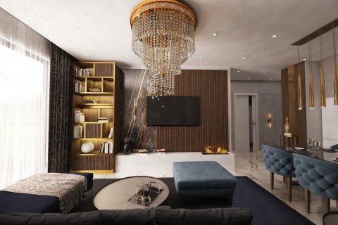 آپارتمان در  Alanya ، امارات متحده عربی 1 خوابه ، 62 متر مربع.  شماره 51485 - 12