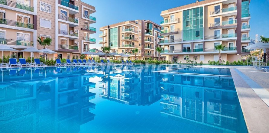 آپارتمان در  Antalya ، امارات متحده عربی 1 خوابه ، 58 متر مربع.  شماره 52727