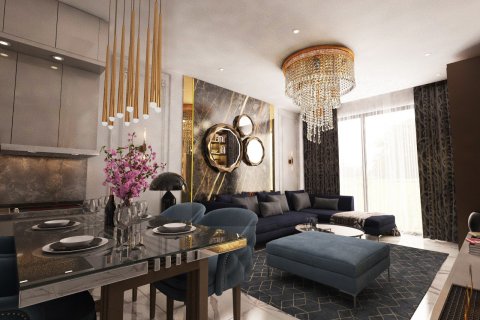 آپارتمان در  Alanya ، امارات متحده عربی 1 خوابه ، 62 متر مربع.  شماره 51485 - 14