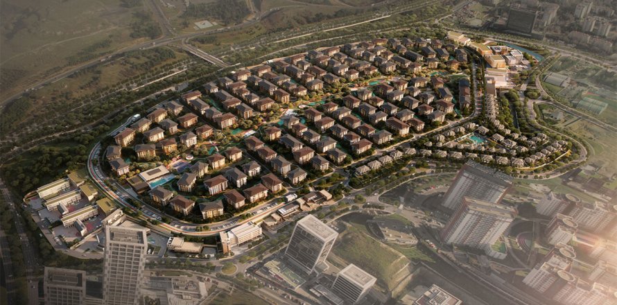 مجتمع مسکونی در  Istanbul ، امارات متحده عربی 78.68 متر مربع.  شماره 54680