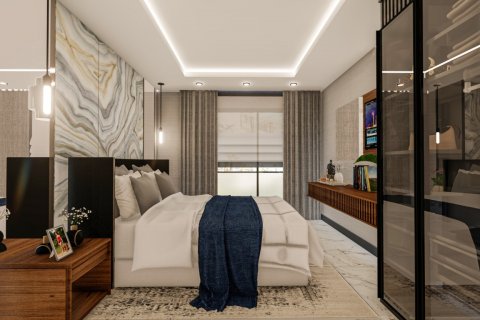 آپارتمان در  Alanya ، امارات متحده عربی 1 خوابه ، 65 متر مربع.  شماره 52295 - 12