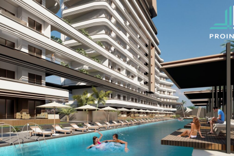 آپارتمان در  Antalya ، امارات متحده عربی 1 خوابه ، 87 متر مربع.  شماره 53098 - 14