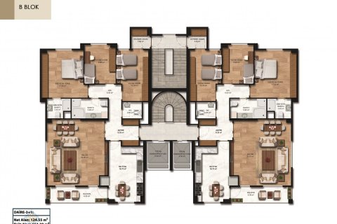 آپارتمان در Fatih،  Istanbul ، امارات متحده عربی 3 خوابه ، 97 متر مربع.  شماره 51400 - 18