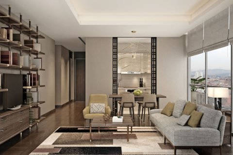 آپارتمان در Sisli،  Istanbul ، امارات متحده عربی 2 خوابه ، 101 متر مربع.  شماره 51495 - 22