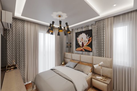 آپارتمان در  Alanya ، امارات متحده عربی 1 خوابه ، 52 متر مربع.  شماره 52522 - 13