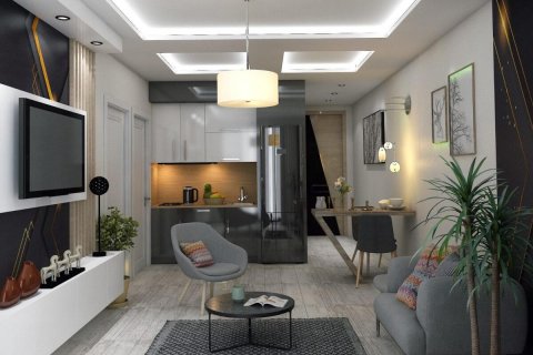 آپارتمان در  Antalya ، امارات متحده عربی 1 خوابه ، 48 متر مربع.  شماره 53541 - 12