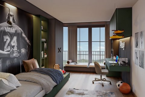 آپارتمان در Küçükçekmece،  Istanbul ، امارات متحده عربی 4 خوابه ، 178 متر مربع.  شماره 51637 - 17