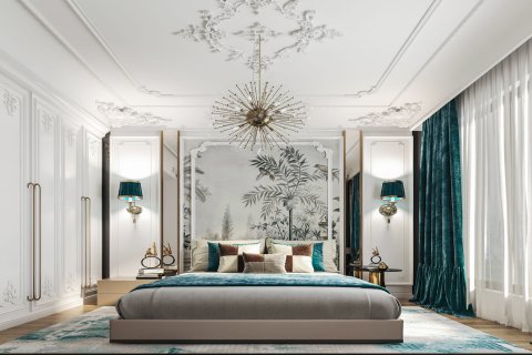 آپارتمان در Kargicak، در Alfirdaus Residence Alanya ، امارات متحده عربی 2 خوابه ، 80 متر مربع.  شماره 50648 - 3