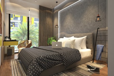 آپارتمان در  Alanya ، امارات متحده عربی 1 خوابه ، 53 متر مربع.  شماره 51484 - 16
