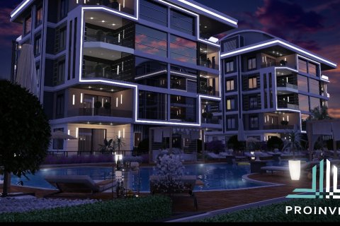 آپارتمان در  Alanya ، امارات متحده عربی 1 خوابه ، 55 متر مربع.  شماره 51492 - 8