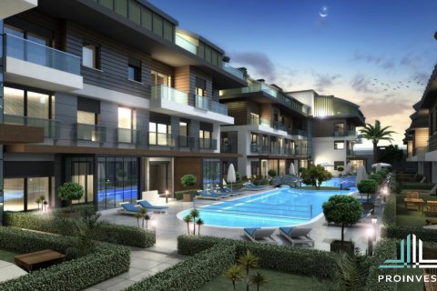 آپارتمان در  Antalya ، امارات متحده عربی 4 خوابه ، 180 متر مربع.  شماره 52872 - 4