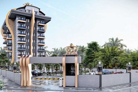 آپارتمان در  Gazipasa ، امارات متحده عربی 1 خوابه ، 46 متر مربع.  شماره 52143 - 1