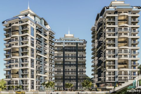 آپارتمان در  Alanya ، امارات متحده عربی 1 خوابه ، 56 متر مربع.  شماره 51455 - 7