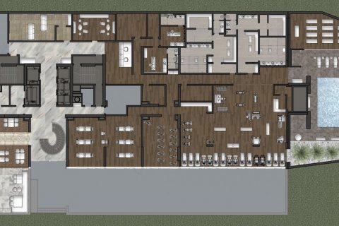 آپارتمان در Kadikoy،  Istanbul ، امارات متحده عربی 2 خوابه ، 151 متر مربع.  شماره 53795 - 17