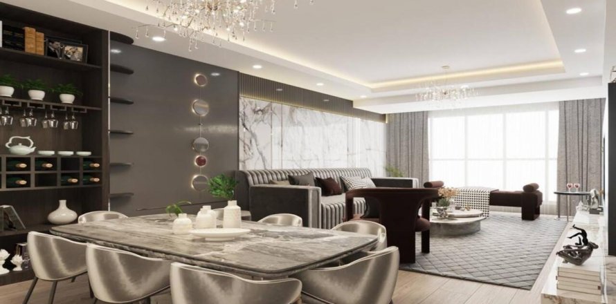 آپارتمان در در Gunesli Homes Istanbul ، امارات متحده عربی 2 خوابه ، 138 متر مربع.  شماره 52812