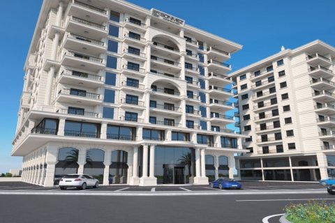 آپارتمان در در Novita Square Residence Mahmutlar ، امارات متحده عربی 1 خوابه ، 53.45 متر مربع.  شماره 52062 - 1