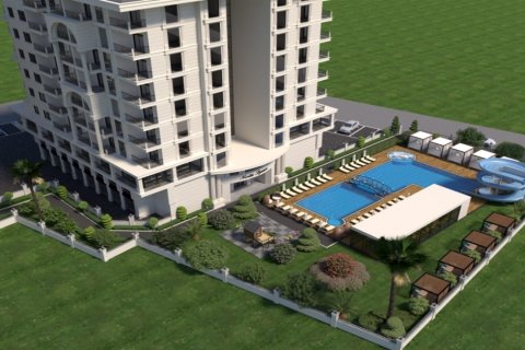 آپارتمان در در Novita Square Residence Mahmutlar ، امارات متحده عربی 1 خوابه ، 55.05 متر مربع.  شماره 52065 - 1