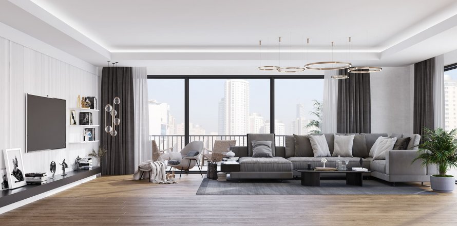 آپارتمان در Atasehir، در Otto Atasehir Istanbul ، امارات متحده عربی 2 خوابه ، 106.43 متر مربع.  شماره 51309