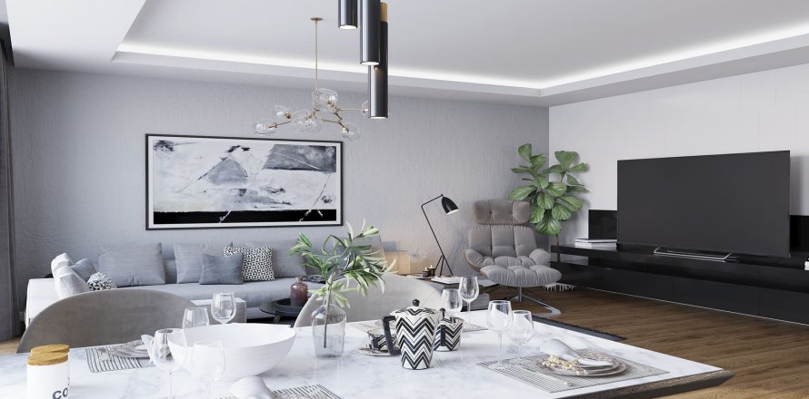 آپارتمان در Atasehir، در Otto Atasehir Istanbul ، امارات متحده عربی 3 خوابه ، 179.8 متر مربع.  شماره 51311
