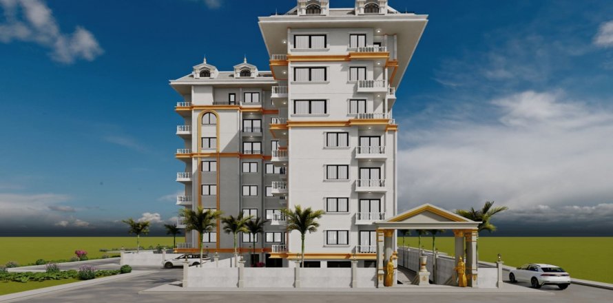 آپارتمان در در Fenercioglu Tower Alanya ، امارات متحده عربی 2 خوابه ، 116 متر مربع.  شماره 50939