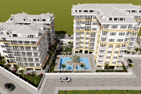 آپارتمان در در Fenercioglu Tower Alanya ، امارات متحده عربی 2 خوابه ، 116 متر مربع.  شماره 50939 - 2