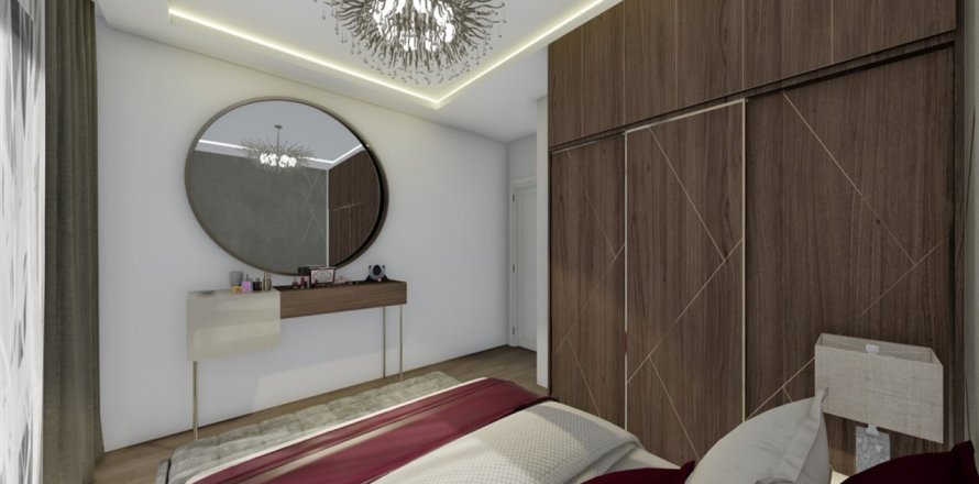 آپارتمان در در Exodus Dreams Residence Alanya ، امارات متحده عربی 1 خوابه ، 56 متر مربع.  شماره 51867