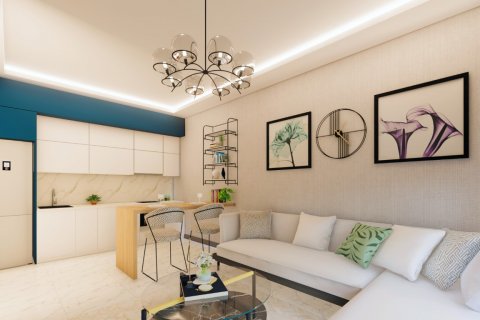آپارتمان در  Alanya ، امارات متحده عربی 1 خوابه ، 65 متر مربع.  شماره 52295 - 7
