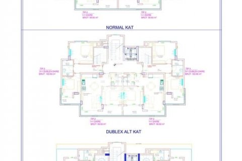 آپارتمان در  Mahmutlar ، امارات متحده عربی 1 خوابه ، 56 متر مربع.  شماره 46879 - 20