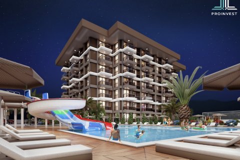 آپارتمان در  Alanya ، امارات متحده عربی 1 خوابه ، 55 متر مربع.  شماره 53965 - 6