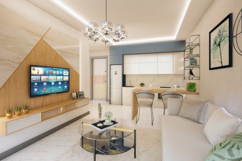 آپارتمان در  Alanya ، امارات متحده عربی 1 خوابه ، 65 متر مربع.  شماره 52295 - 5