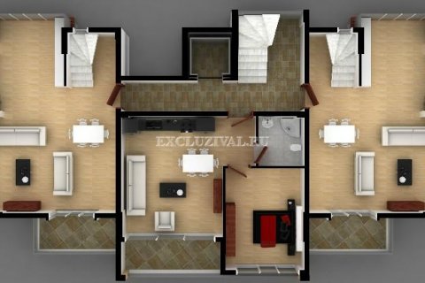 آپارتمان در  Kemer ، امارات متحده عربی 55 متر مربع.  شماره 52878 - 7