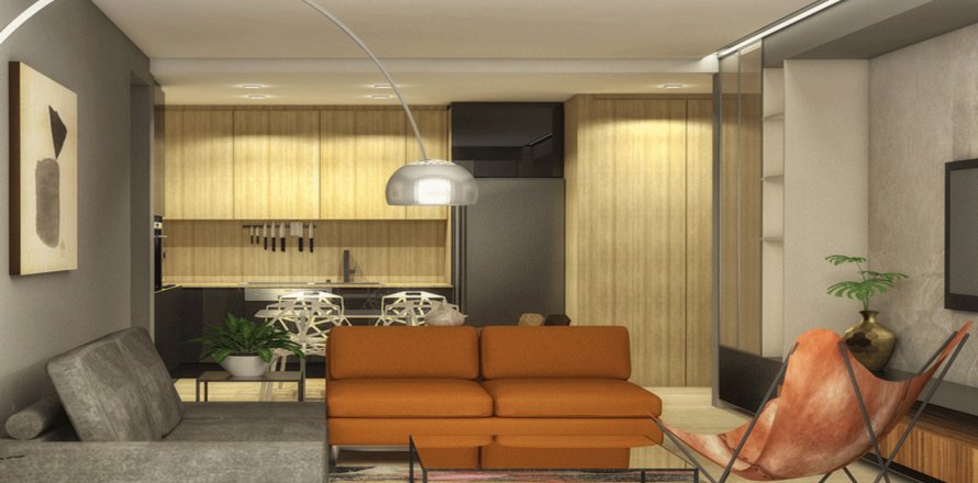 آپارتمان در Kadikoy، در Evin Park Istanbul ، امارات متحده عربی 3 خوابه ، 217 متر مربع.  شماره 54520