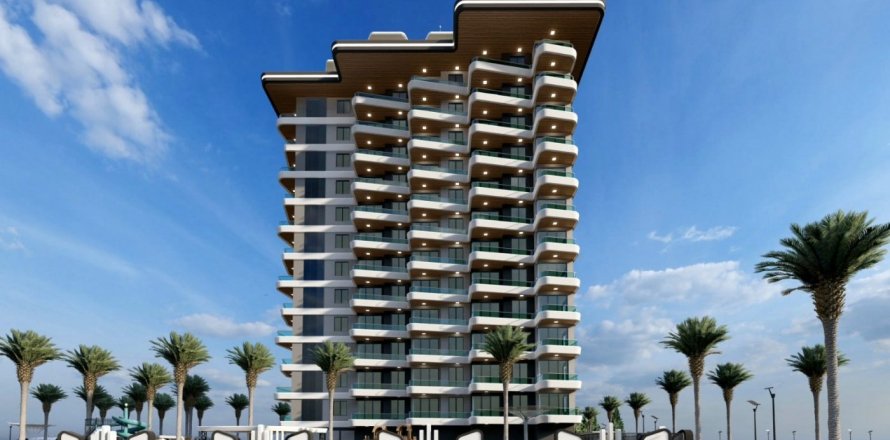 آپارتمان در  Mahmutlar ، امارات متحده عربی 1 خوابه ، 53 متر مربع.  شماره 29410