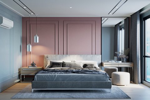آپارتمان در در Erel life Alanya ، امارات متحده عربی 2 خوابه ، 86 متر مربع.  شماره 54835 - 5